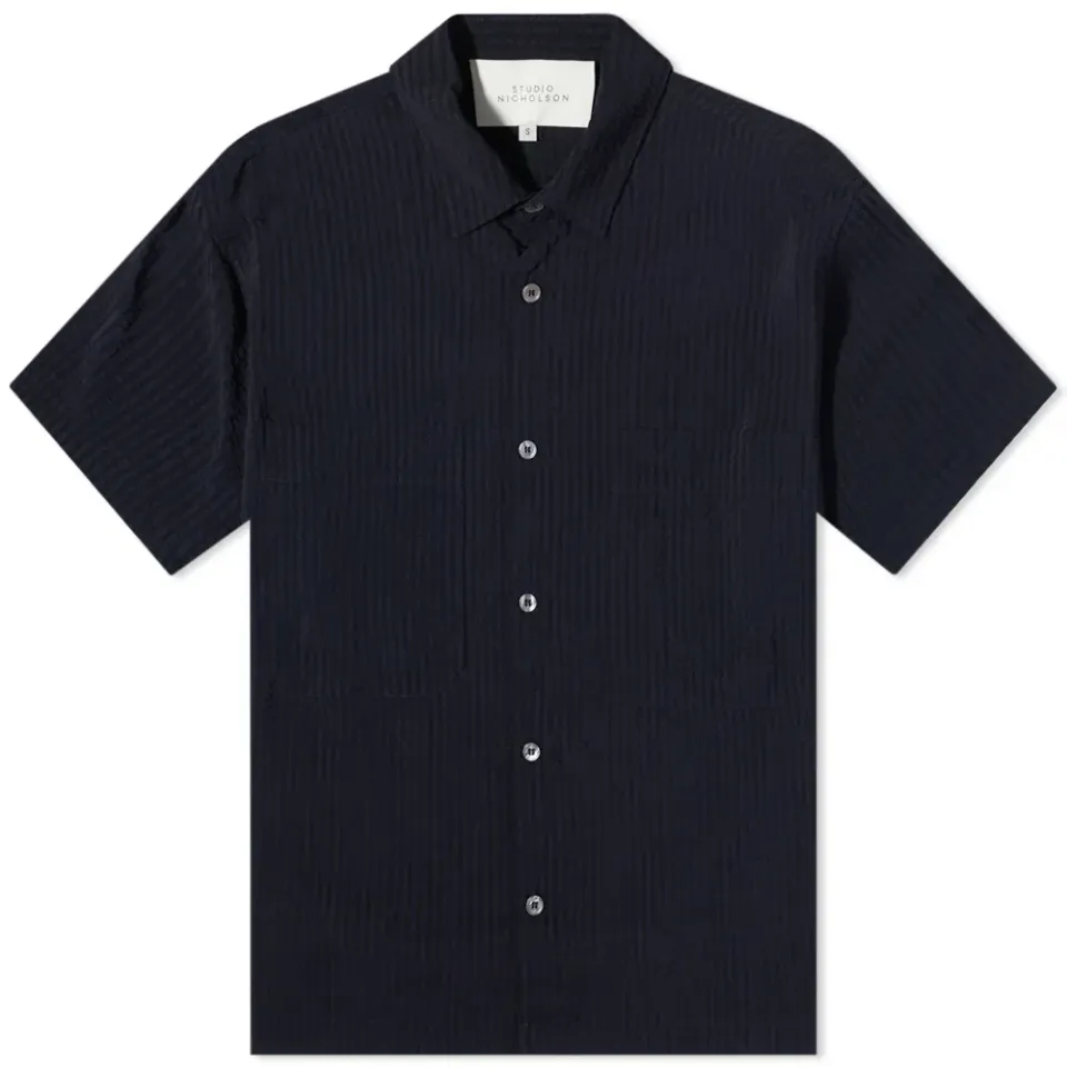 Hans Seersucker Stripe Shirt