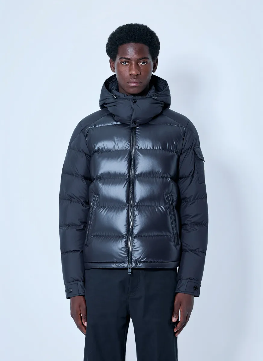 Maya Hooded Short Down Jacket