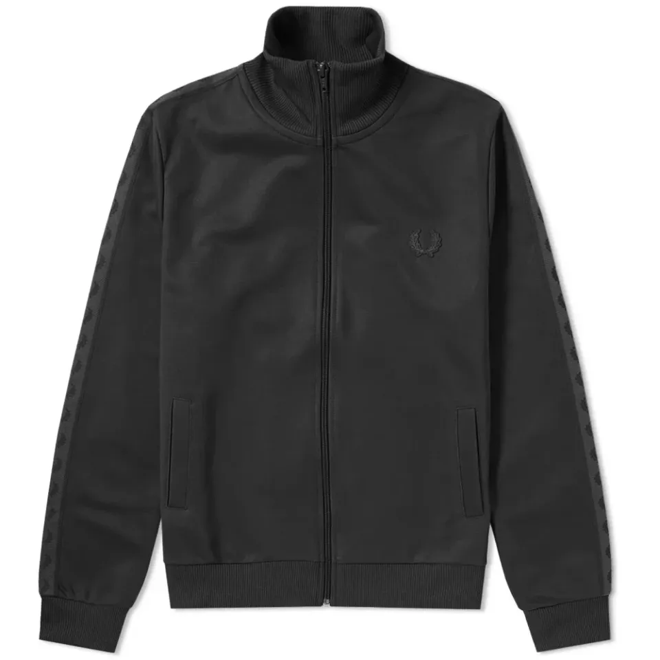 Fred Perry Tonal Taped Track Jacket
