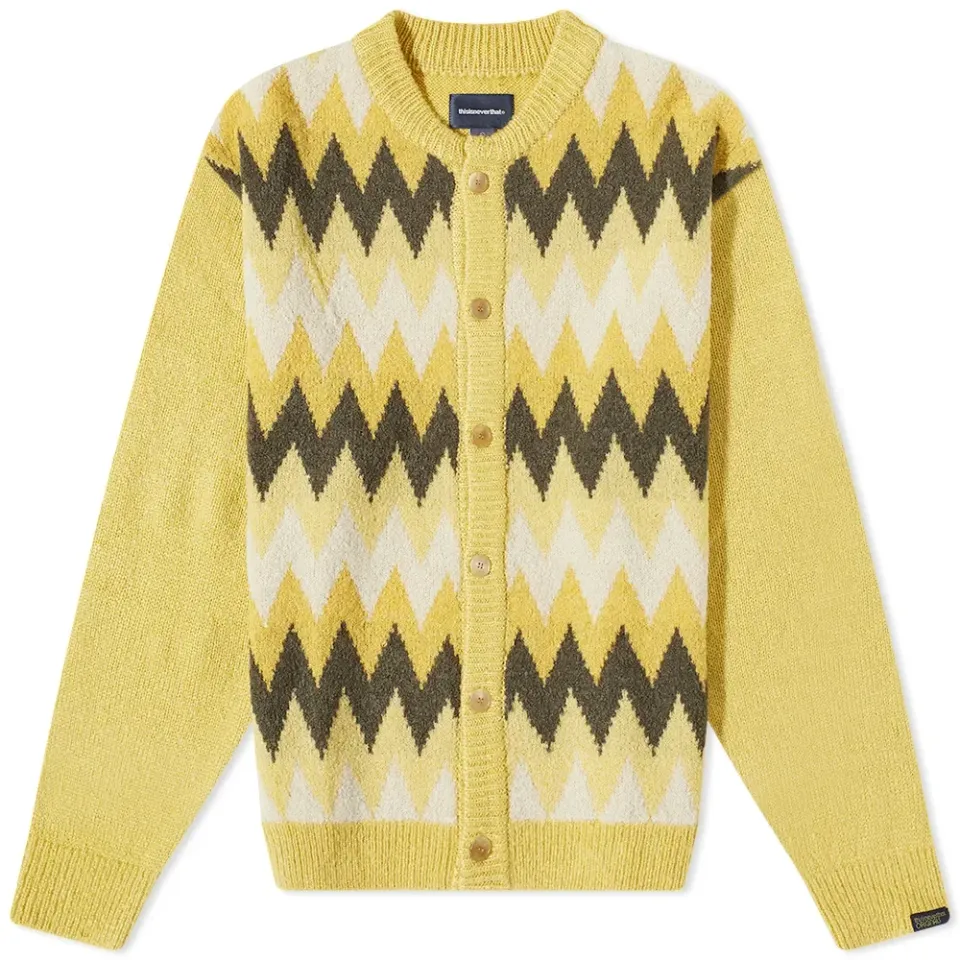 Chevron Knit Cardigan