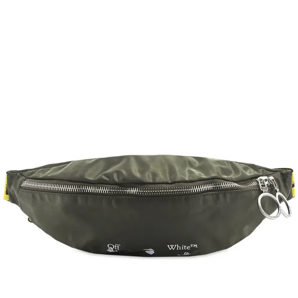 OW Logo Nylon Belt Bag