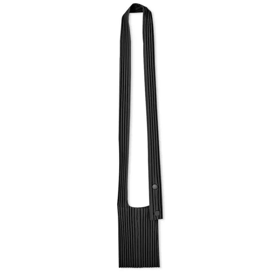 Pleated Zip Pocket