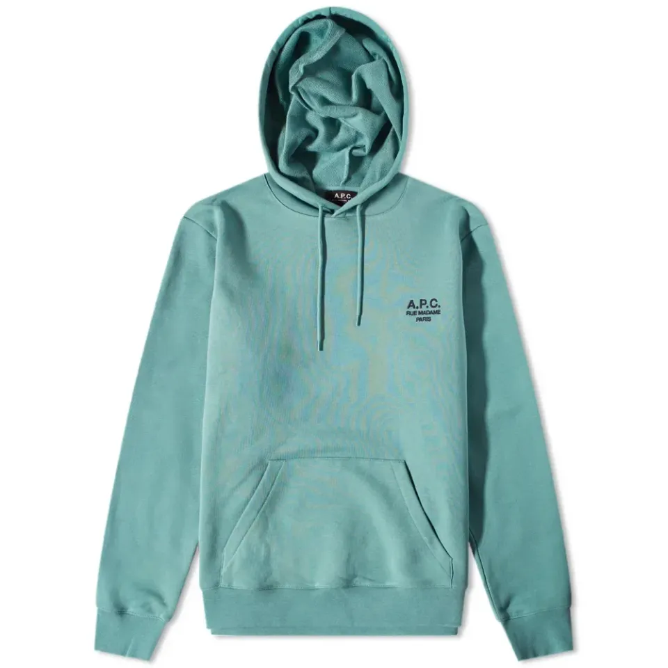 A.P.C. Marvin Embroidered Logo Hoodie