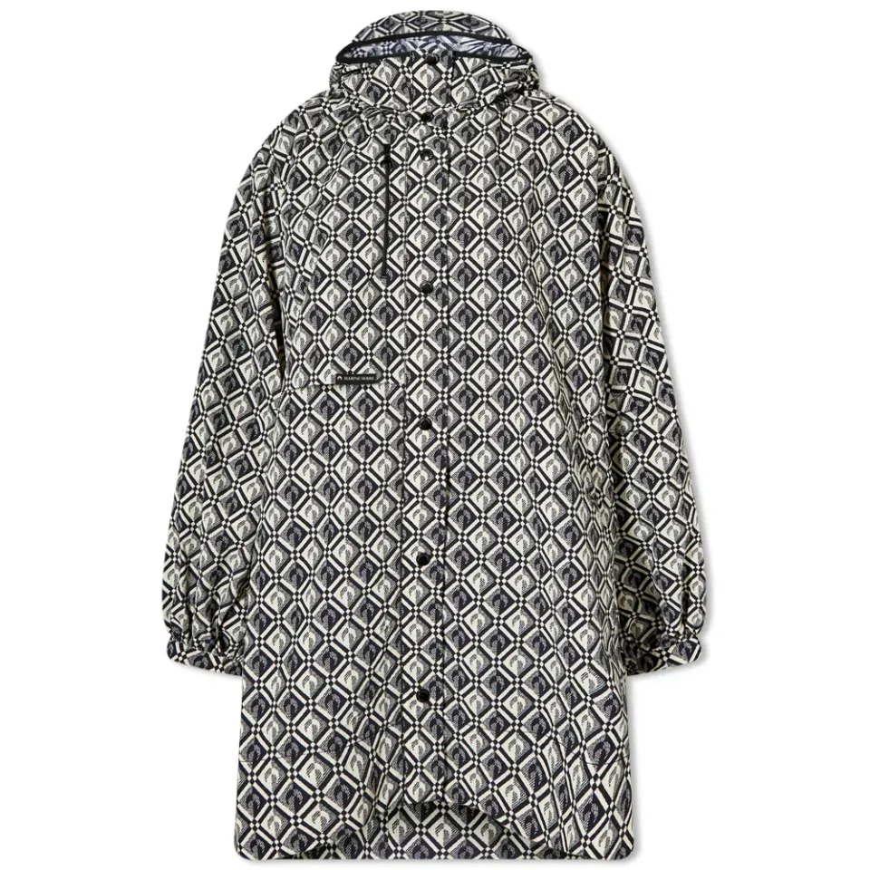 Moon Diamant A-Line Windbreaker Jacket