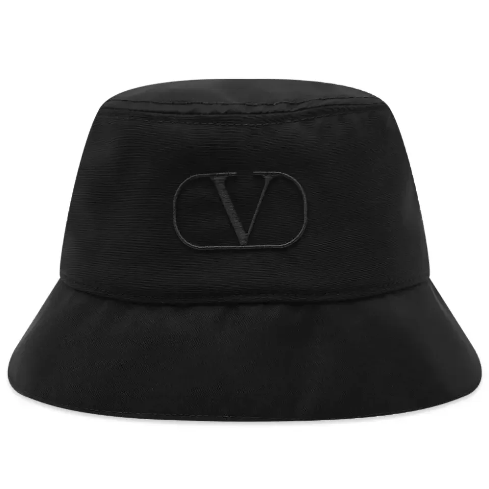Nylon Logo Bucket Hat