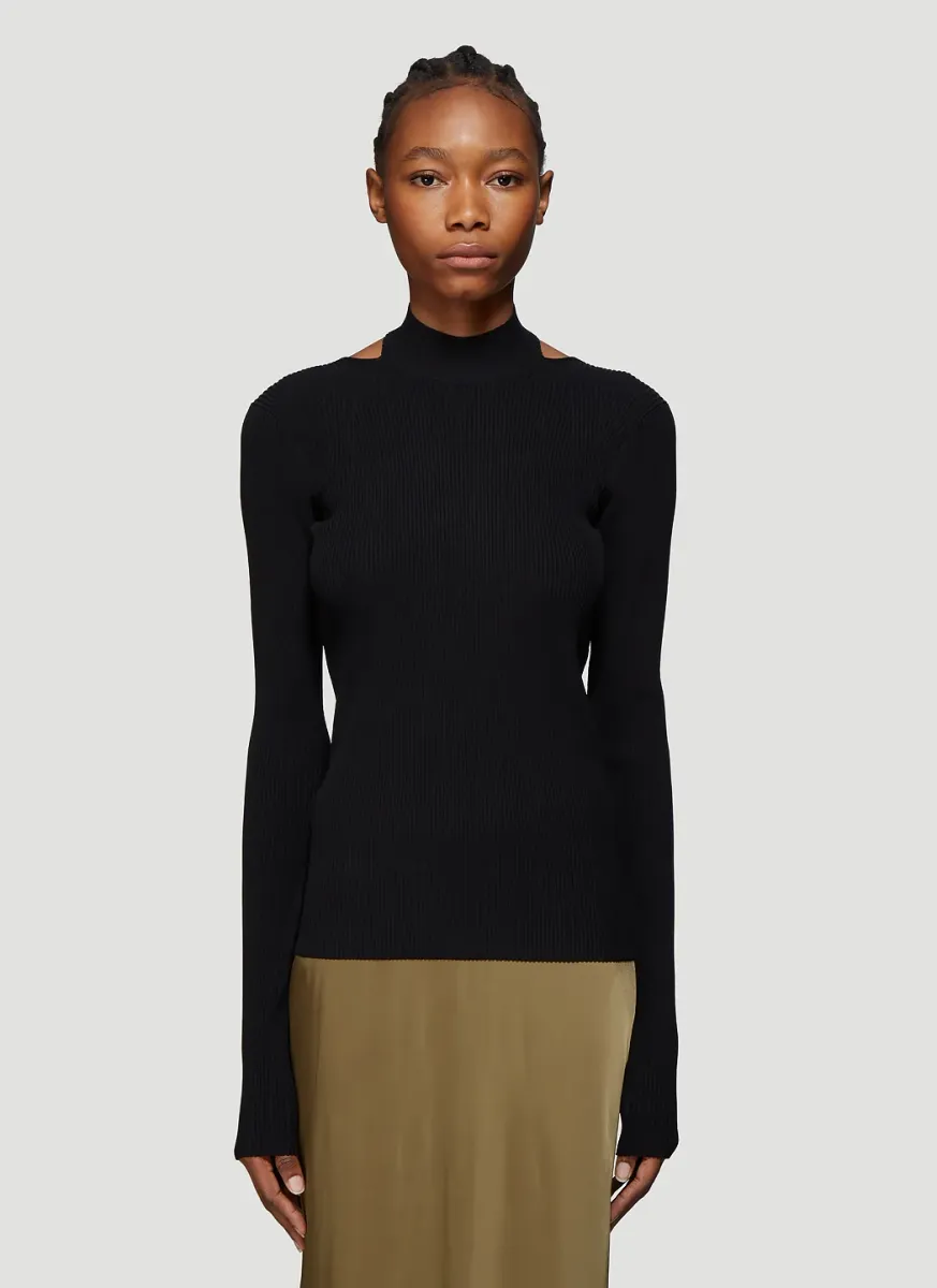 Open Back Sweater