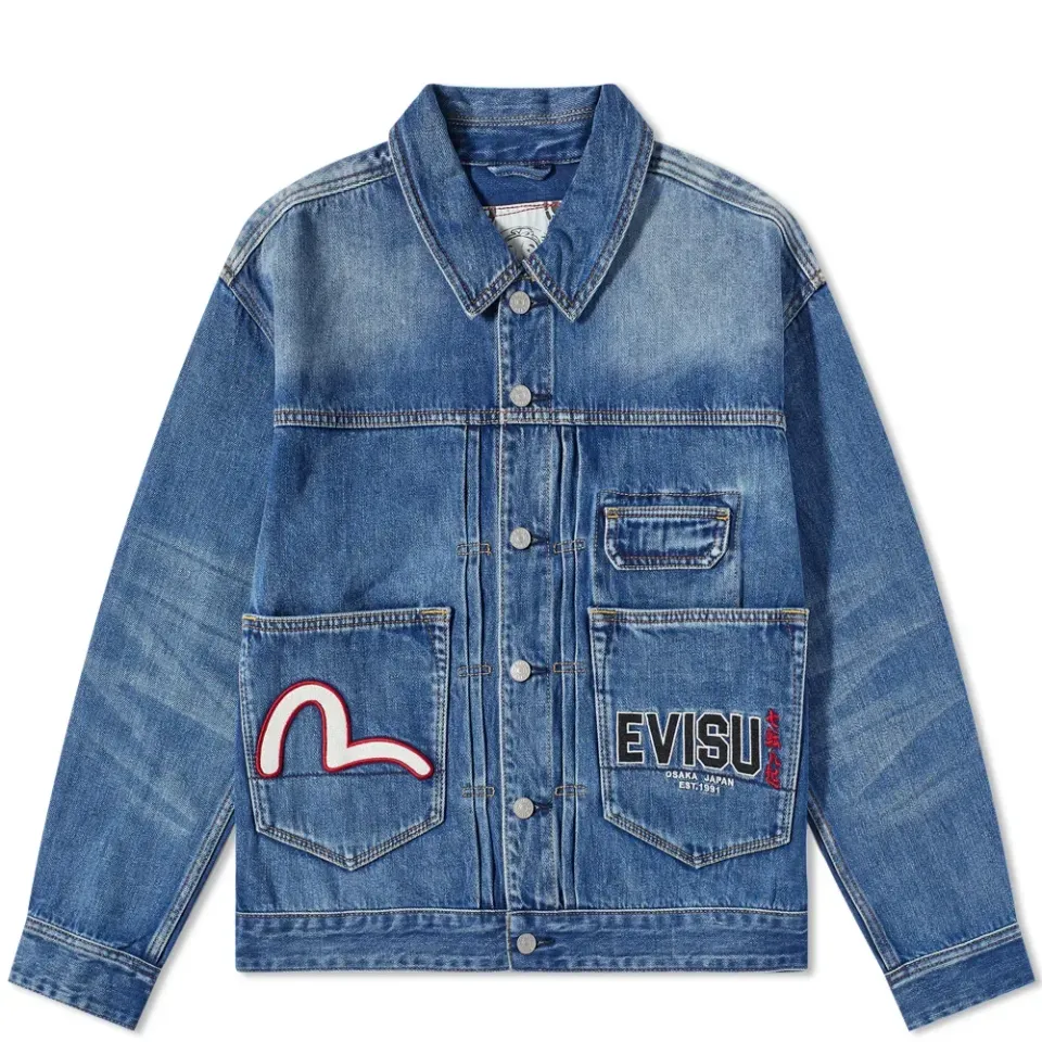 Bonsai Embroidered Denim Jacket