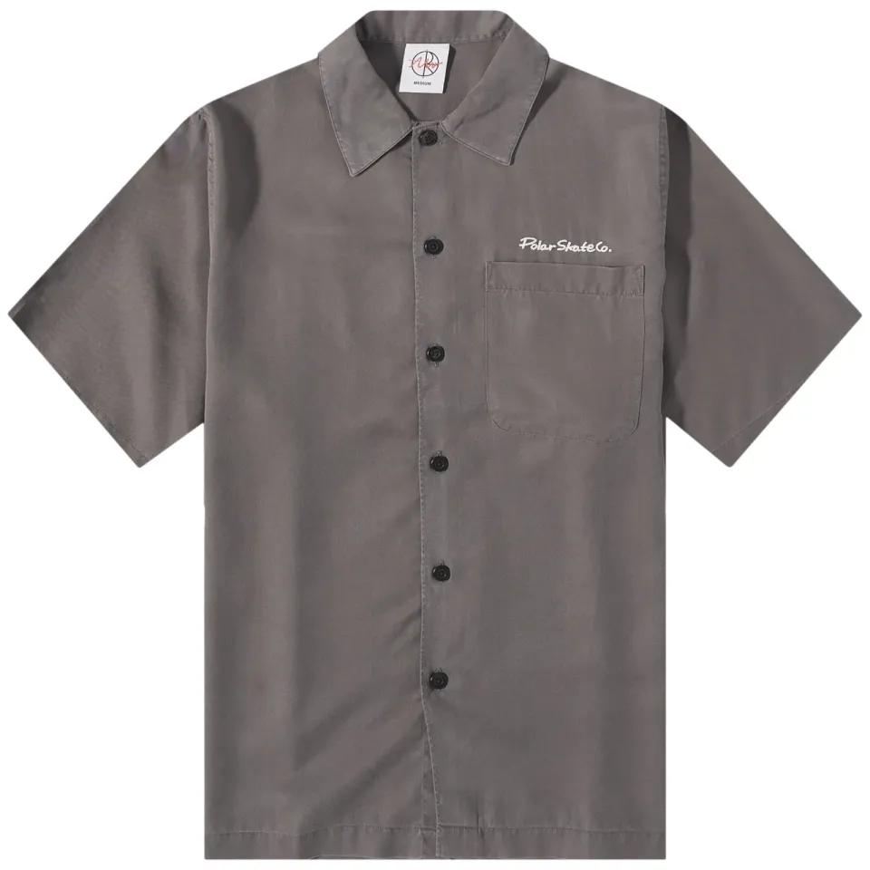 Polar Skate Co. Diamond Face Bowling Shirt