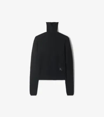 Wool Blend Sweater in Black