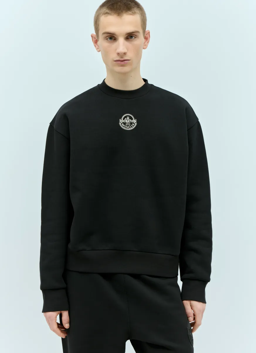 Logo Applique Sweatshirt