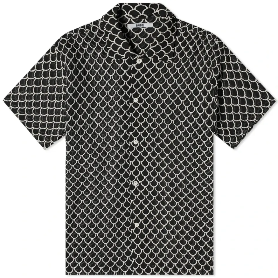 Embroidered Siren Vacation Shirt