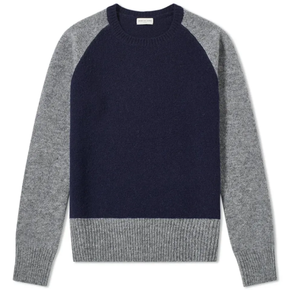 Tamel Contrast Shetland Knit