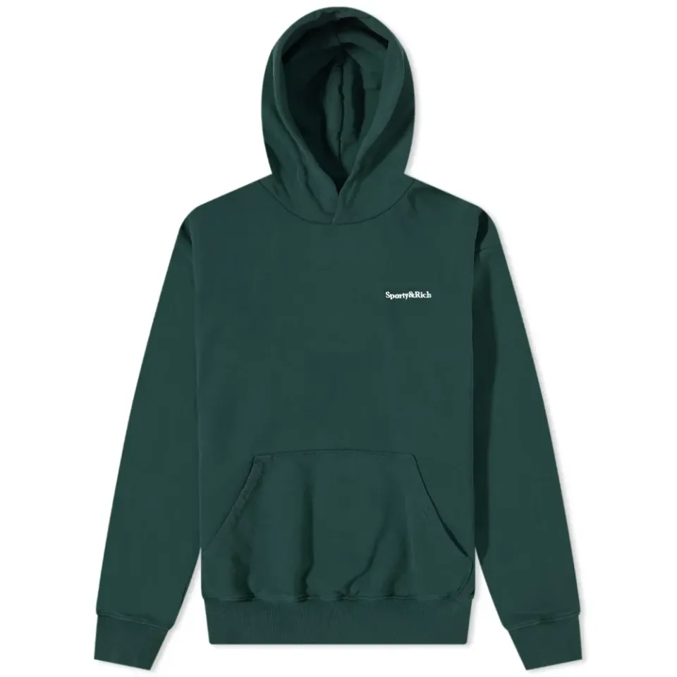 Serif Logo Hoodie