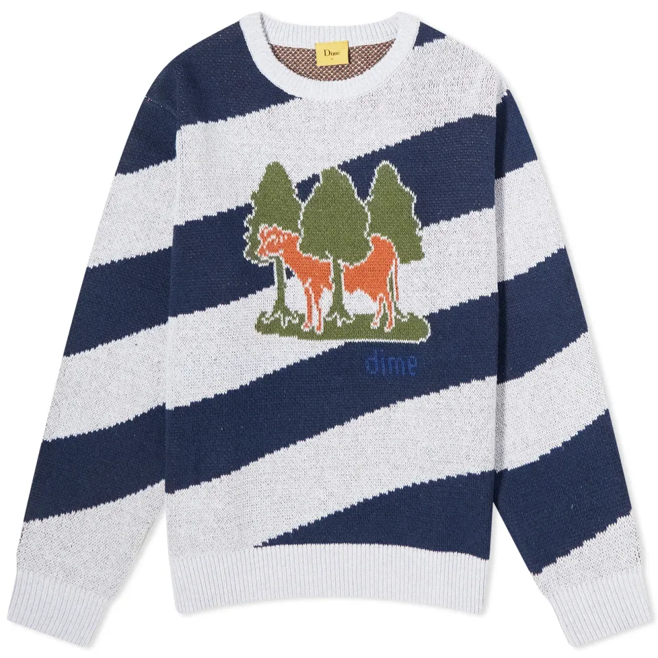 Bovine Wool Crew Knit