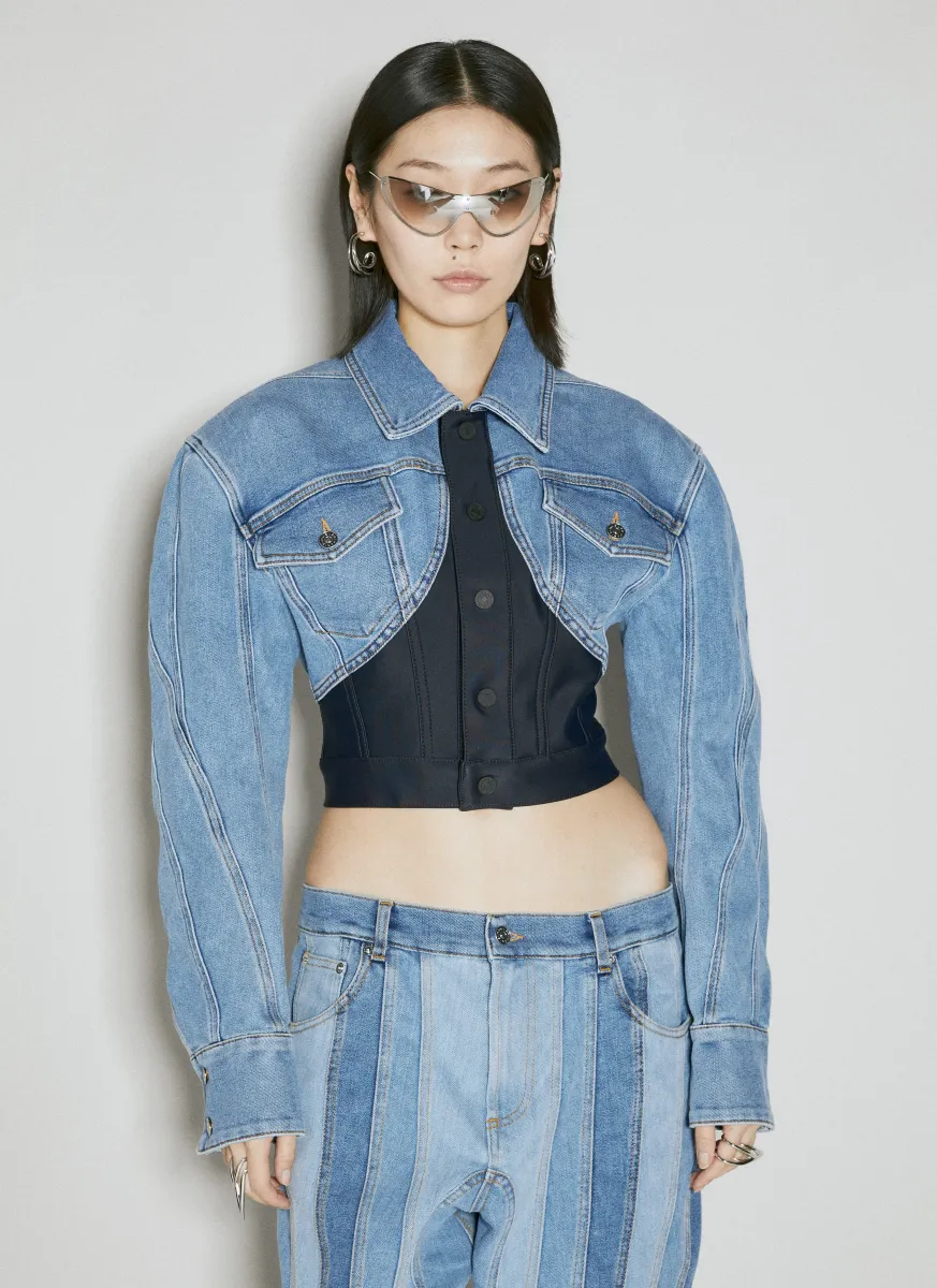 Cropped Denim Jacket
