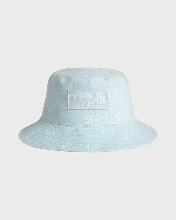 Linen Bucket Hat Doves