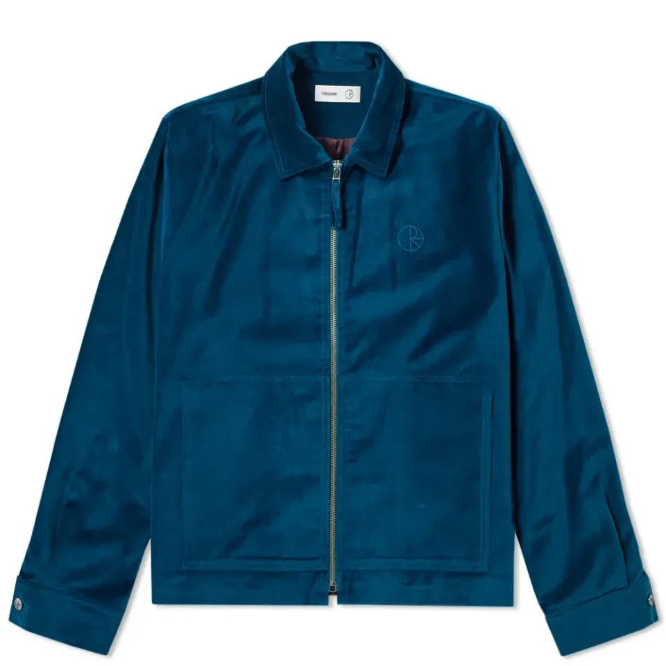 Très Bien x Polar Skate Co. Cropped Velveteen Blouson