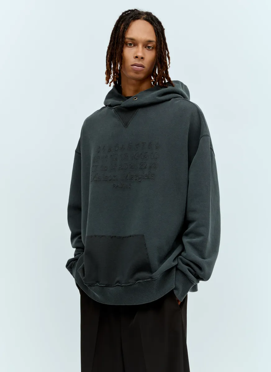Reverse Logo Hooded Sweatshirt