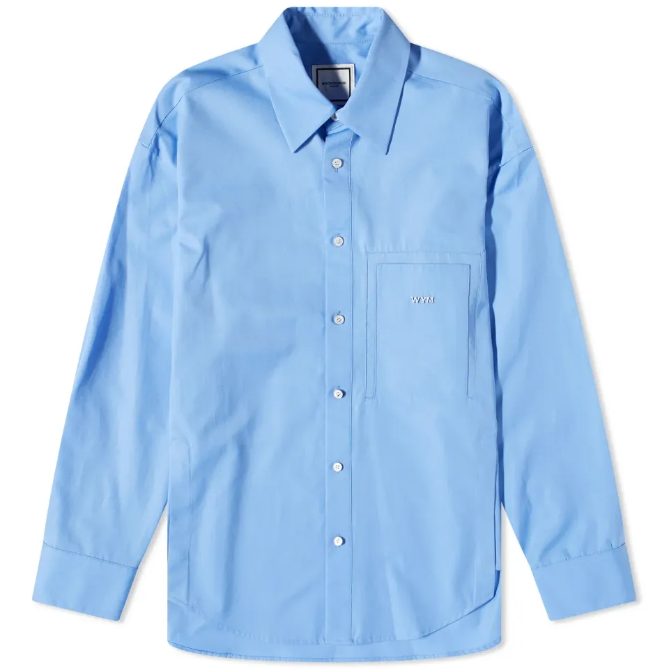 Peacock Print Logo Shirt