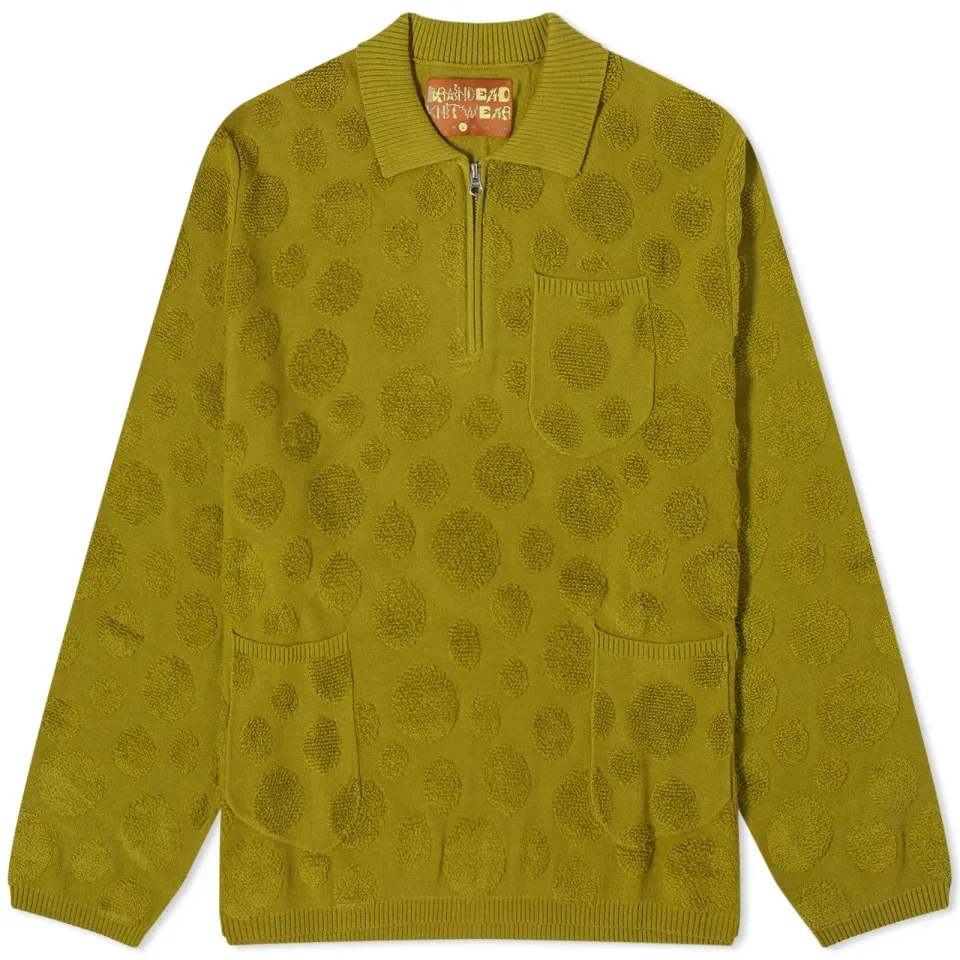 Dot Half Zip Jumper