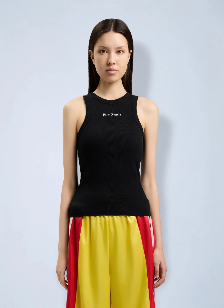 Classic Logo Fitted Tank Top