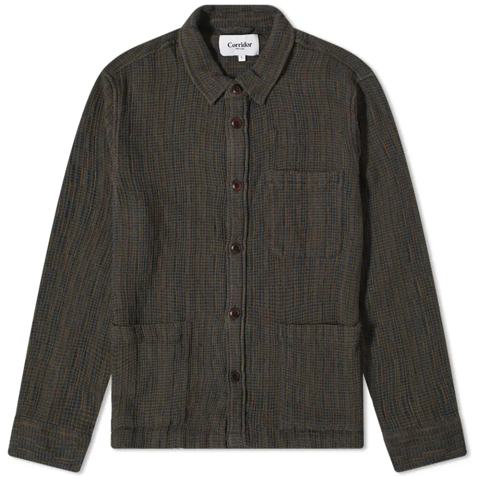 Rainbow Weave Overshirt
