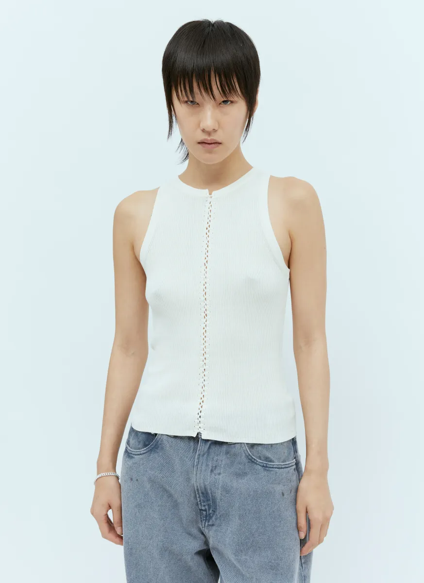 Stitch Detail Tank Top