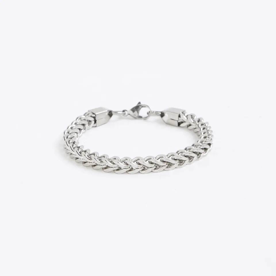 Steel Chunky Chain Bracelet