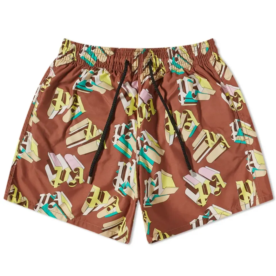 x Vilbrequin Monogrammed Logo Swim Shorts