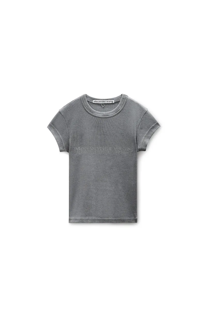 Crystal Logo Cotton Baby Tee