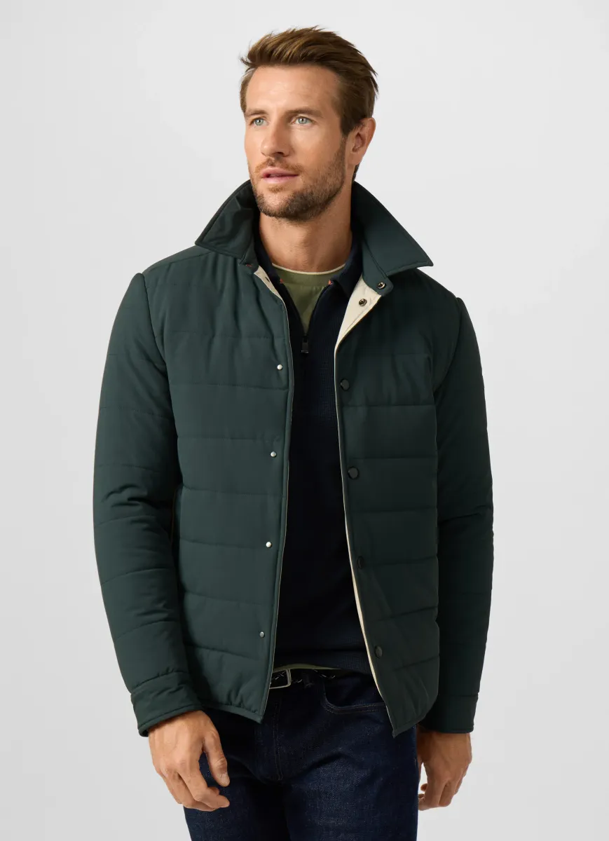 City Puffer Shirt Jacket