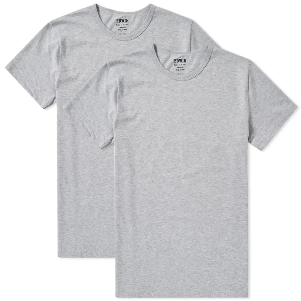 Crew Neck Double Pack Tee