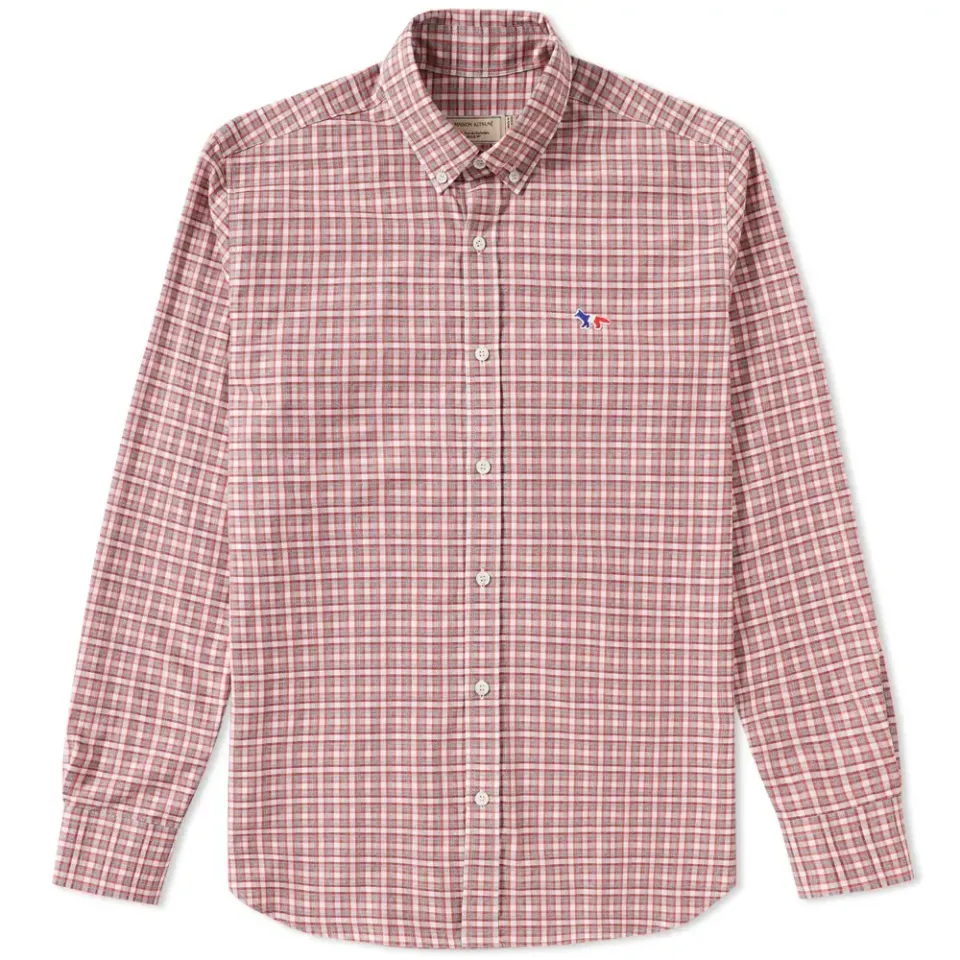 Maison Kitsuné Button Down Classic Check Shirt