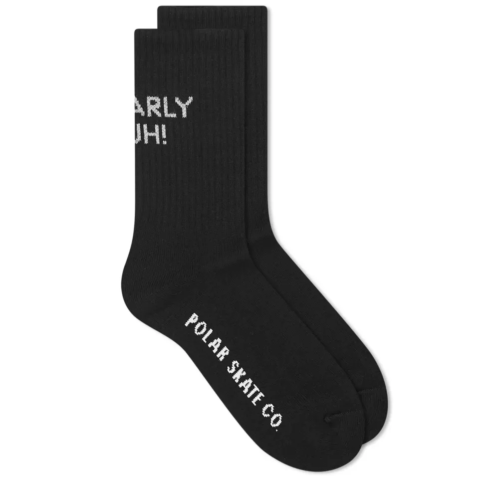 Polar Skate Co. Gnarly Huh! Rib Socks