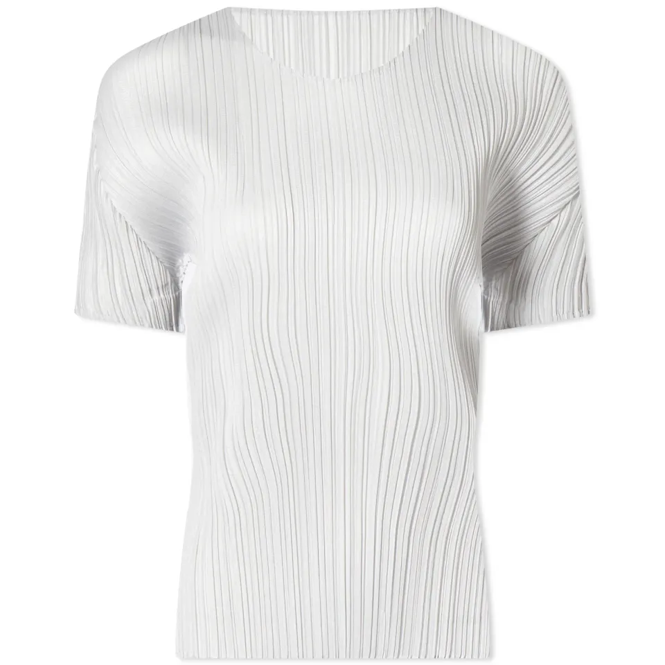 Basics Pleats Short Sleeve T-Shirt