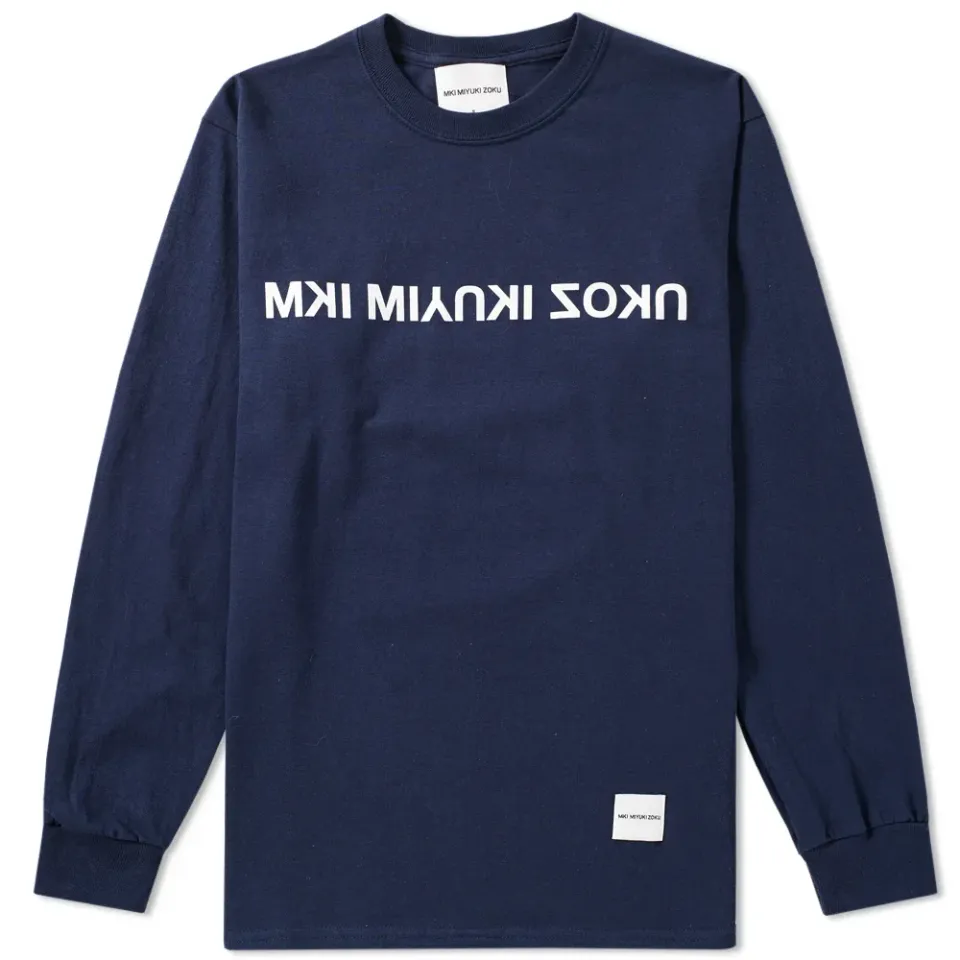 Long Sleeve Mix Logo Tee