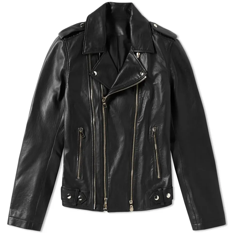Classic Leather Biker Jacket