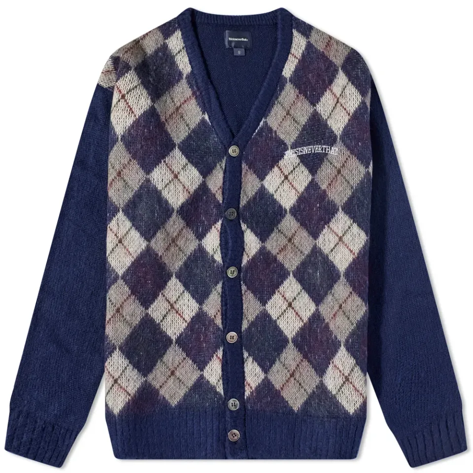 Argyle Cardigan