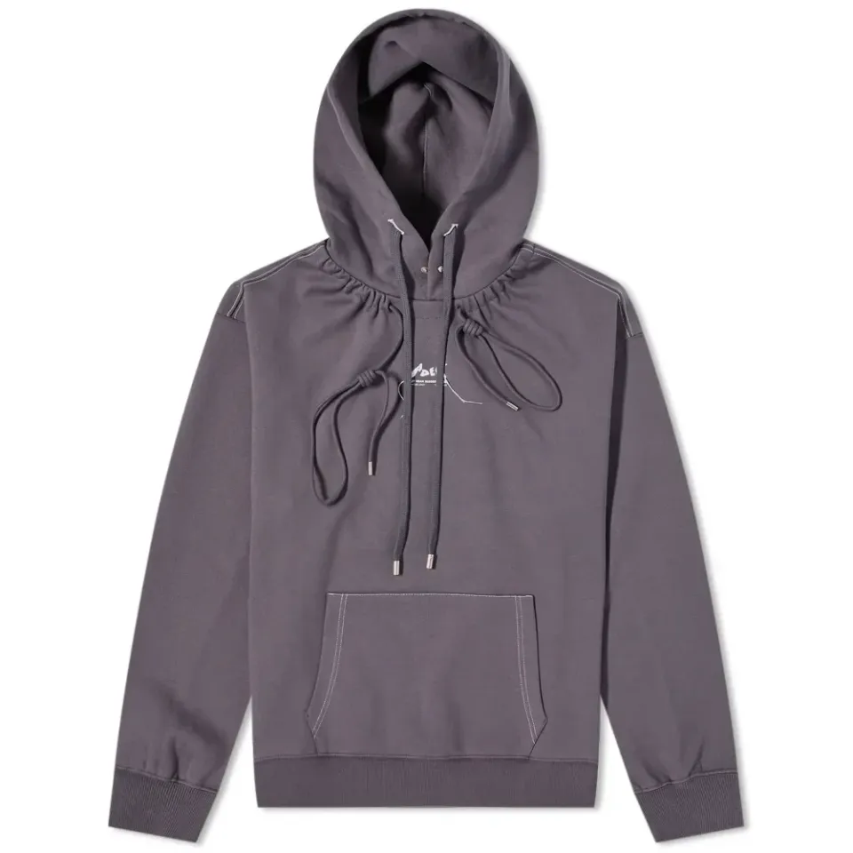 Drawstring Logo Hoodie