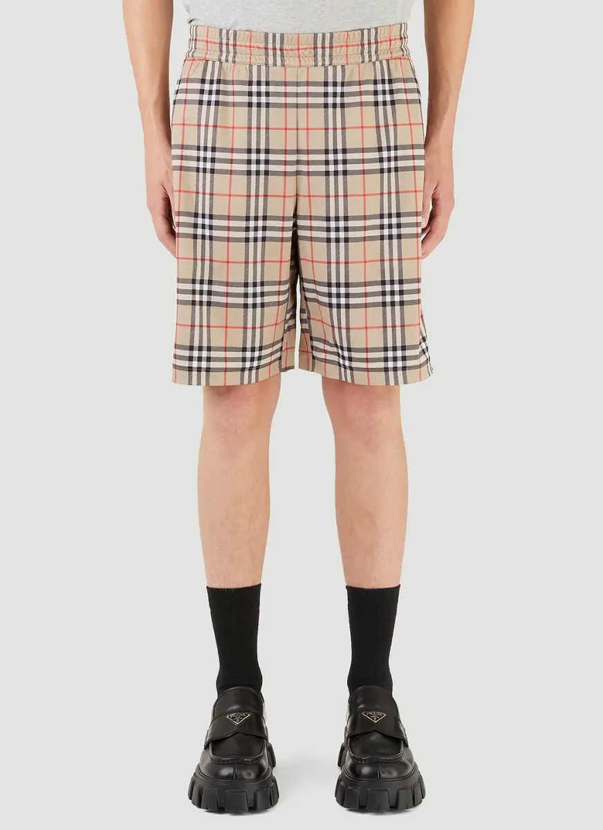 Debson Check Shorts