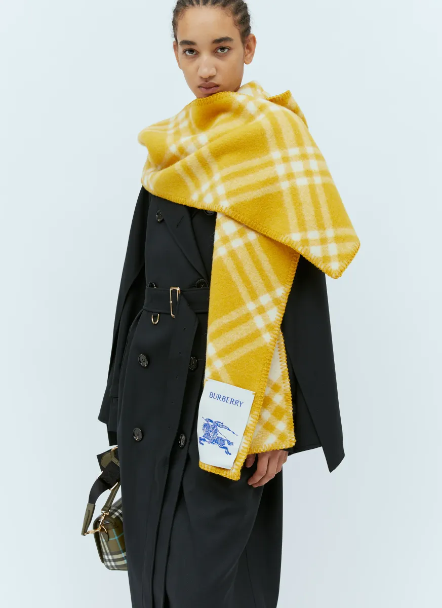 Wool Hooded Scarf