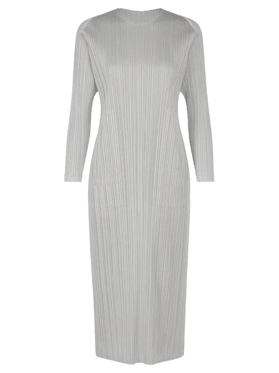 Pleats Please Dress L grey