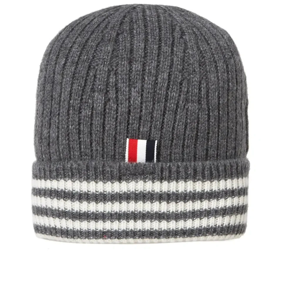 Cashmere Stripe Beanie