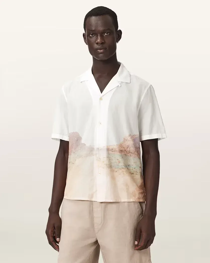 Monument Short Sleeve Boxy Shirt