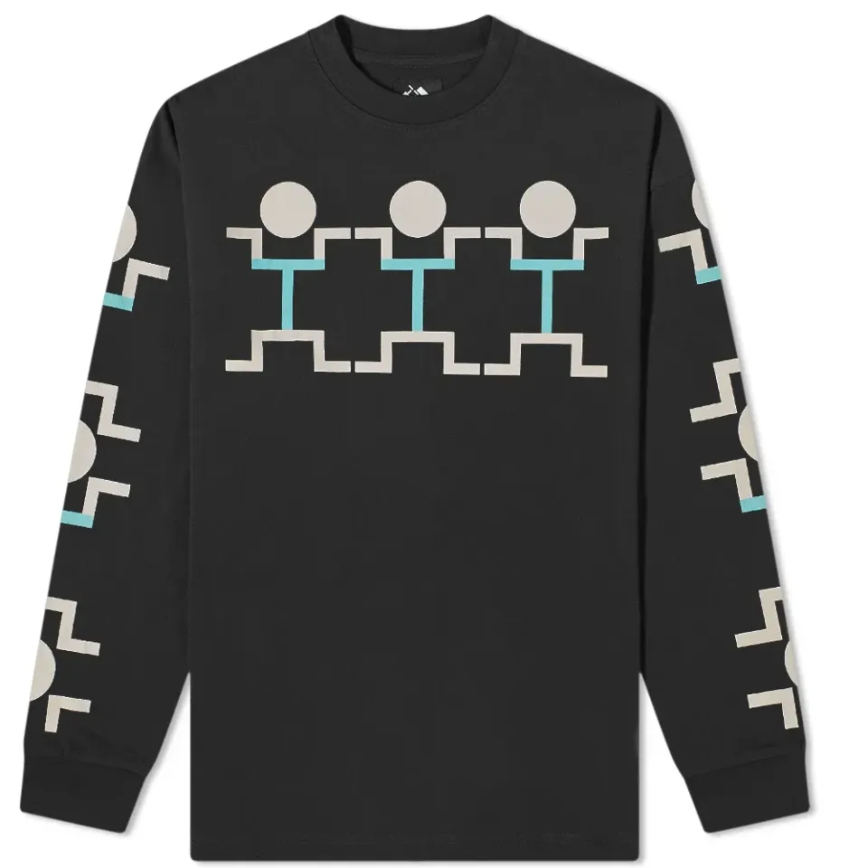 Long Sleeve 3 People T-Shirt