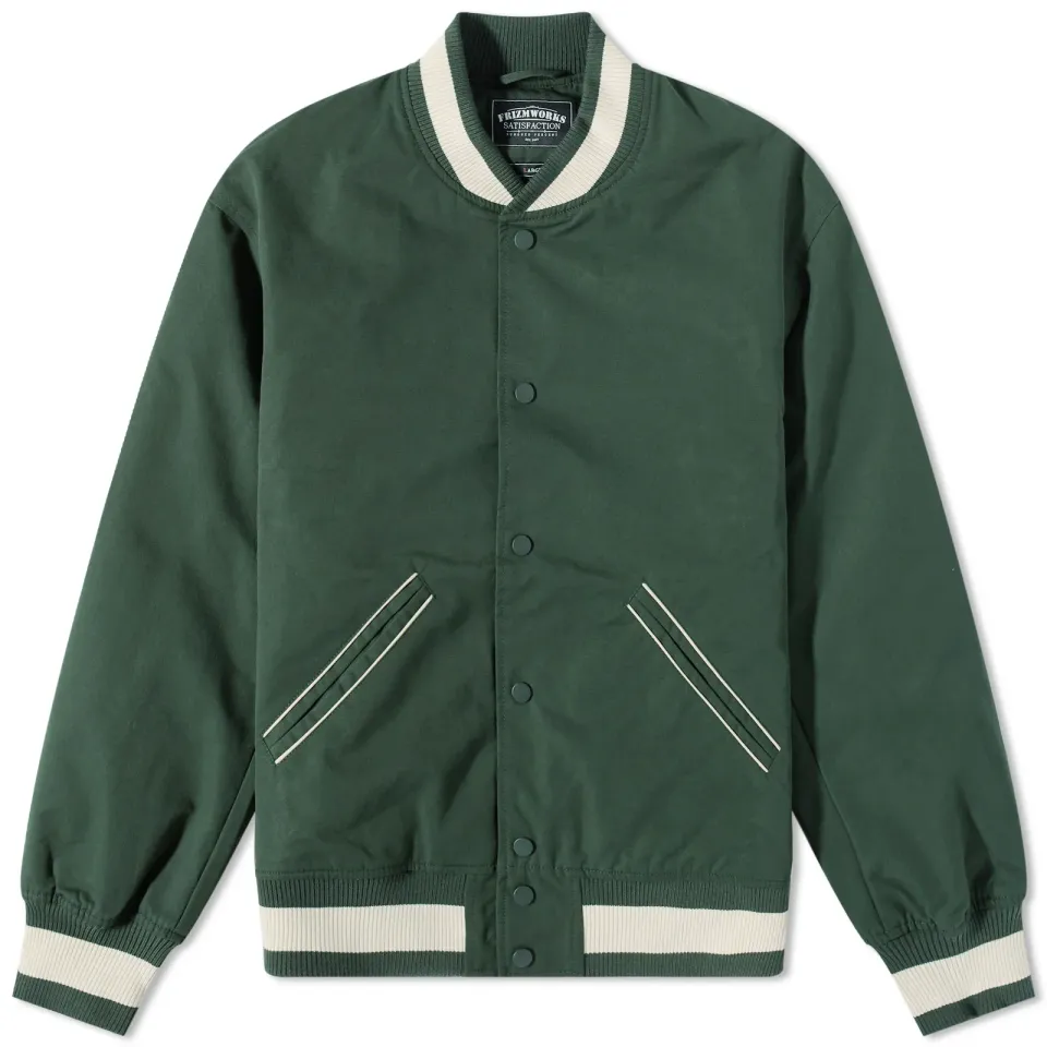Cavalry Twill Varisty Jacket