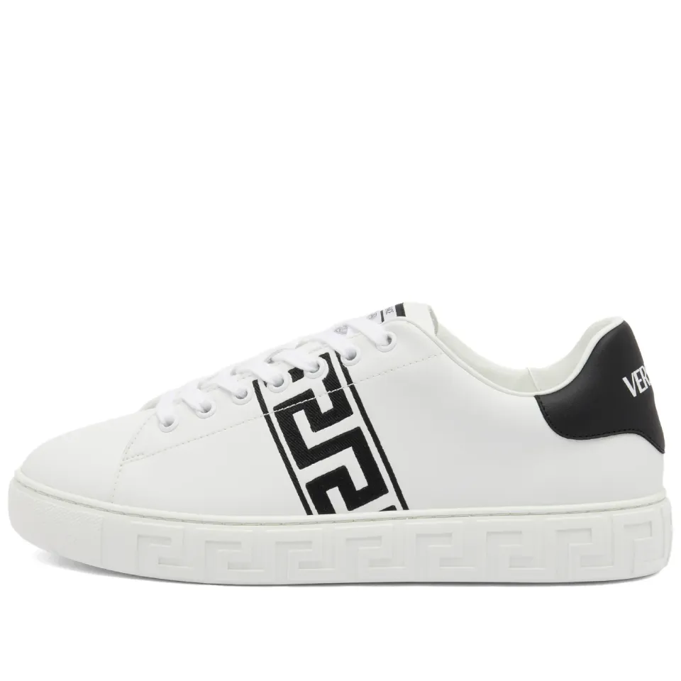 Greek Sole Embroidered Band Sneaker