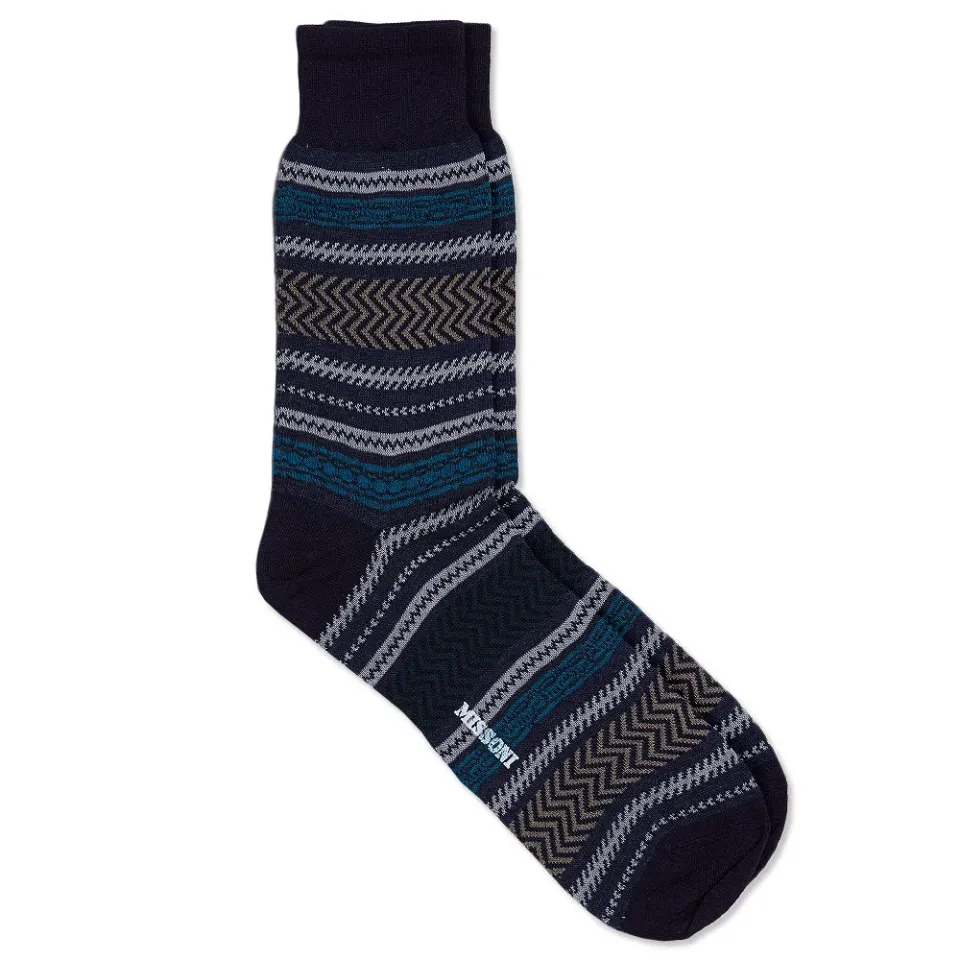 Mix Pattern Short Sock