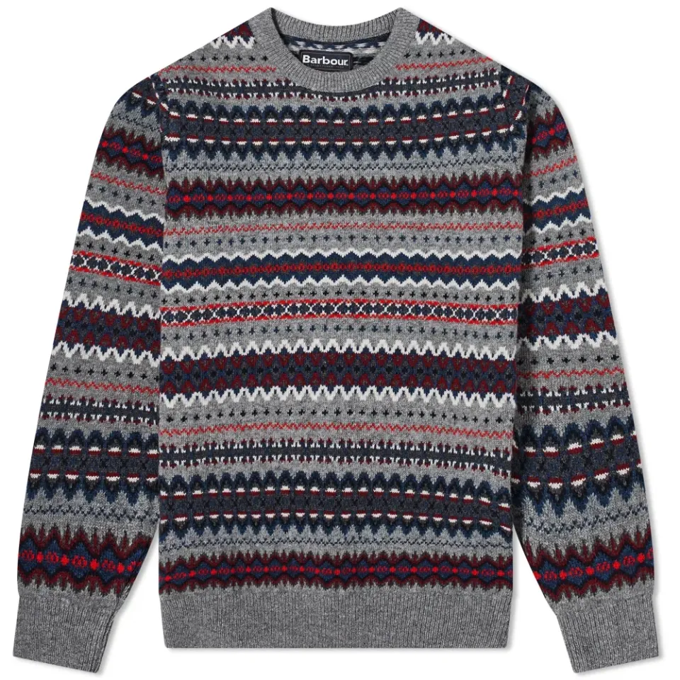 Case Fair Isle Crew Knit