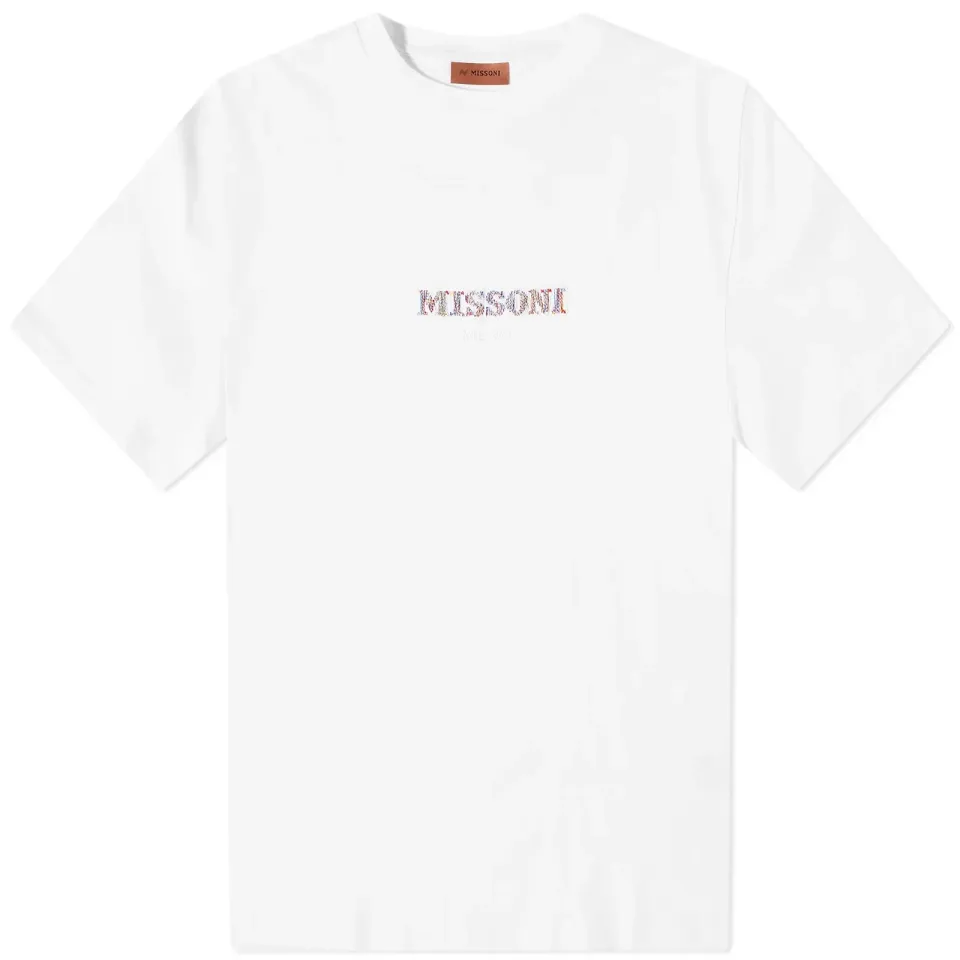 Embroidered Centre Logo T-Shirt